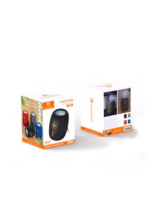 Caixa de Som H'maston sem Fio Portátil 5-7 H 8w Am 19 Preto