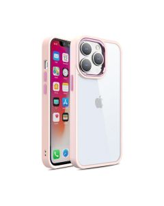 Capa Capinha Case de Acrílico Anti-impacto Space 3 para Iphone 12 Rosa