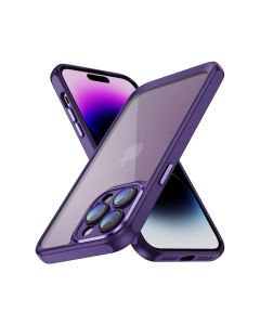Capa Capinha Case de Acrílico Anti-impacto Space 3 para Iphone 12 Roxo