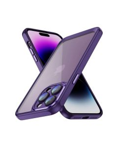 Capa Capinha de Acrílico Anti-impacto Space 3 para Iphone 14 Roxo
