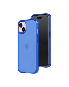 Capa Capinha Case de Acrílico Phone para Iphone 15 Pro Azul
