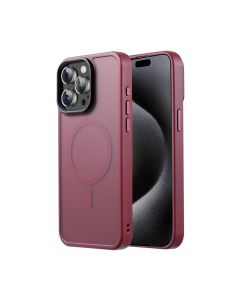Capa Capinha Case Original de Policarbonato para Iphone 16 Pro Max Vinho