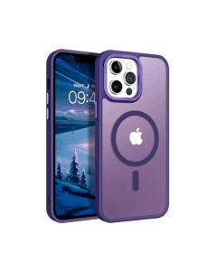 Capa Capinha Case de Policarbonato Protection para Iphone 16 Pro Max Roxo