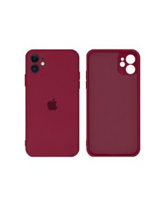 Capa Capinha Case de Silicone para Iphone 11 Pro Max Vinho