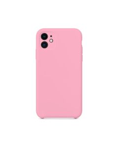 Capa Capinha Case de Silicone para Iphone 12 Rosa
