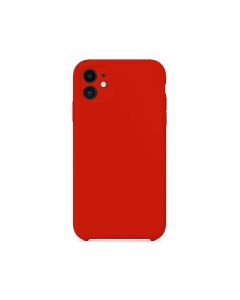 Capa Capinha Case de Silicone para Iphone 12 Vermelho