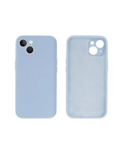 Capa Capinha Case de Silicone para Iphone 14 Pro Azul Bebê