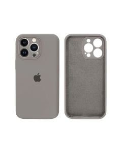 Capa Capinha Case de Silicone para Iphone 14 Pro Cinza