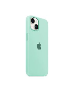 Capa Capinha Case de Silicone para Iphone 14 Pro Max Verde Água