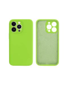 Capa Capinha Case de Silicone para Iphone 14 Pro Verde Lima