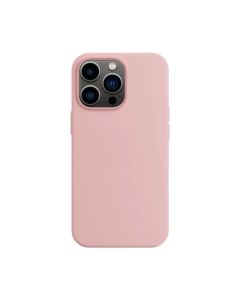 Capa Capinha Case de Silicone para Iphone 12 Pro Max Rosa Bebê
