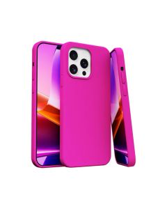Capa Capinha Case de Silicone para Iphone 13 Pro Max Rosa