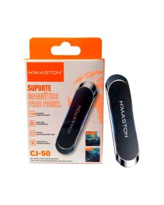 Suporte de Celular Veicular H'maston Magnético C-j 50 Preto