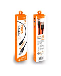 Cabo Rápido H'maston Turbo Tipo C H105-3 4.8a Max Preto