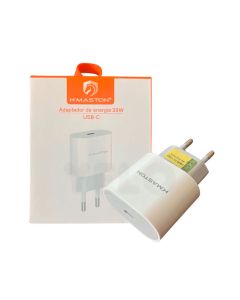 Carregador H'maston Usb-c para Cabo Ios 30w Branco